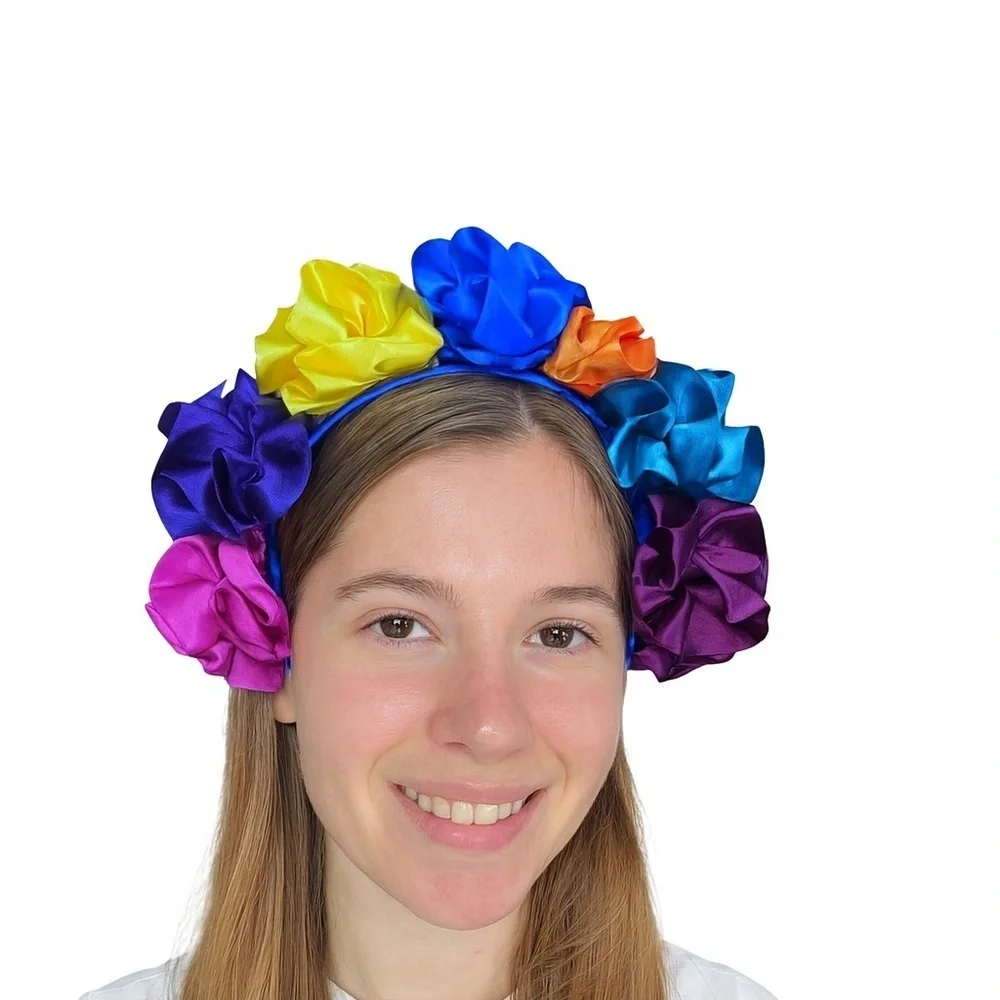 Multicolor Floral Headband